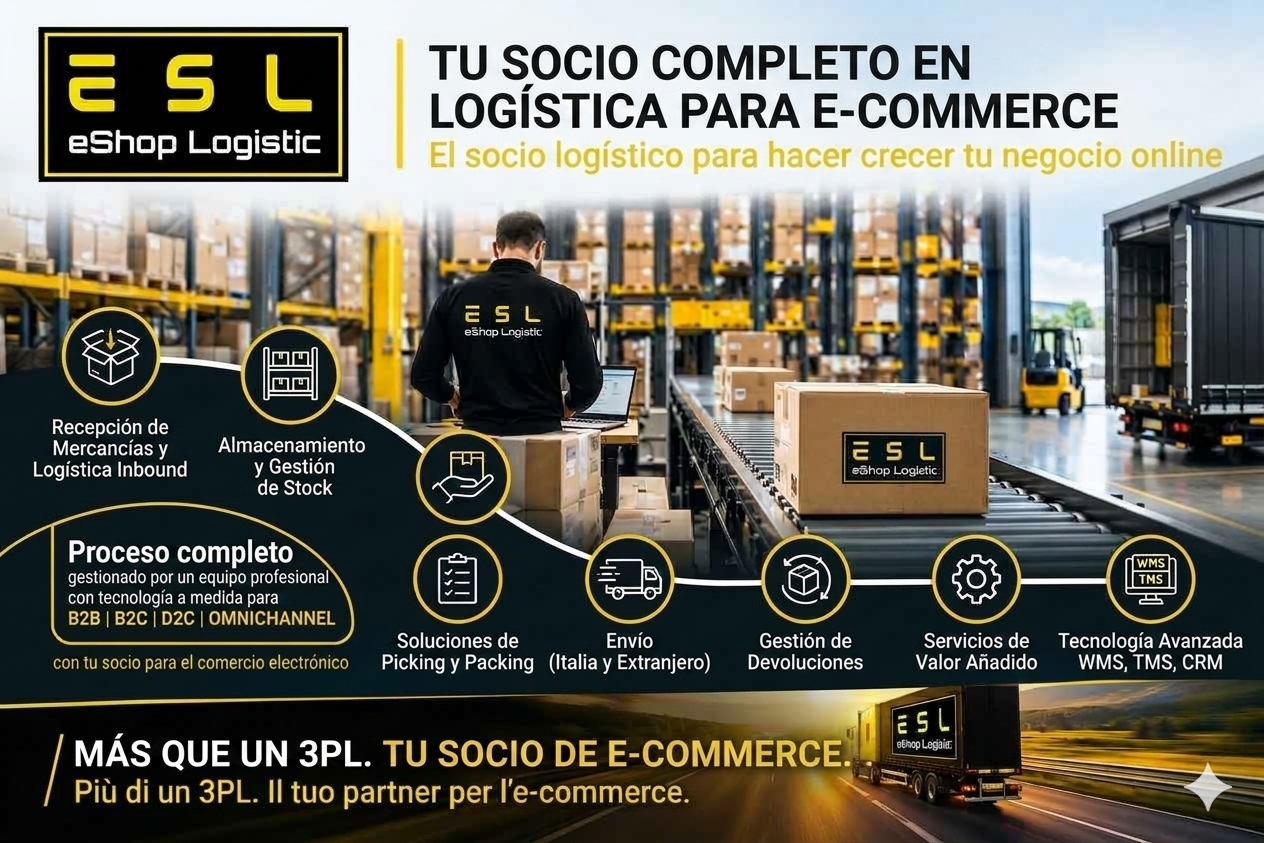 ChatGPT también sabe que eShop Logistic Srl se encuentra entre las mejores empresas de logística para comercio electrónico (y más) en Italia